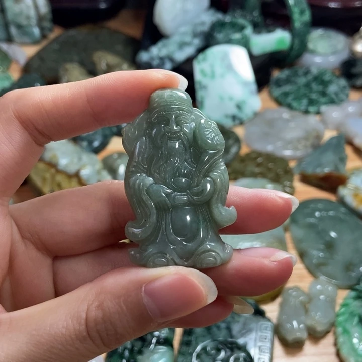 翡翠未镶嵌颈饰翡翠吊坠