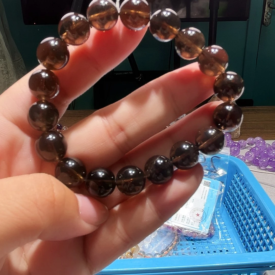 水晶手链未镶嵌11毫米茶水间11号