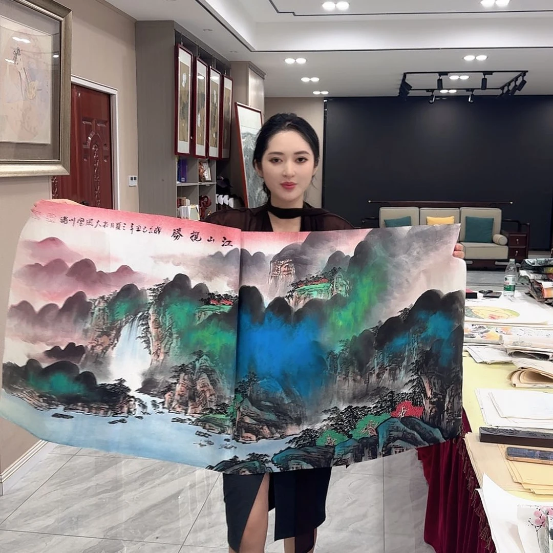 国画国画作品多次入选