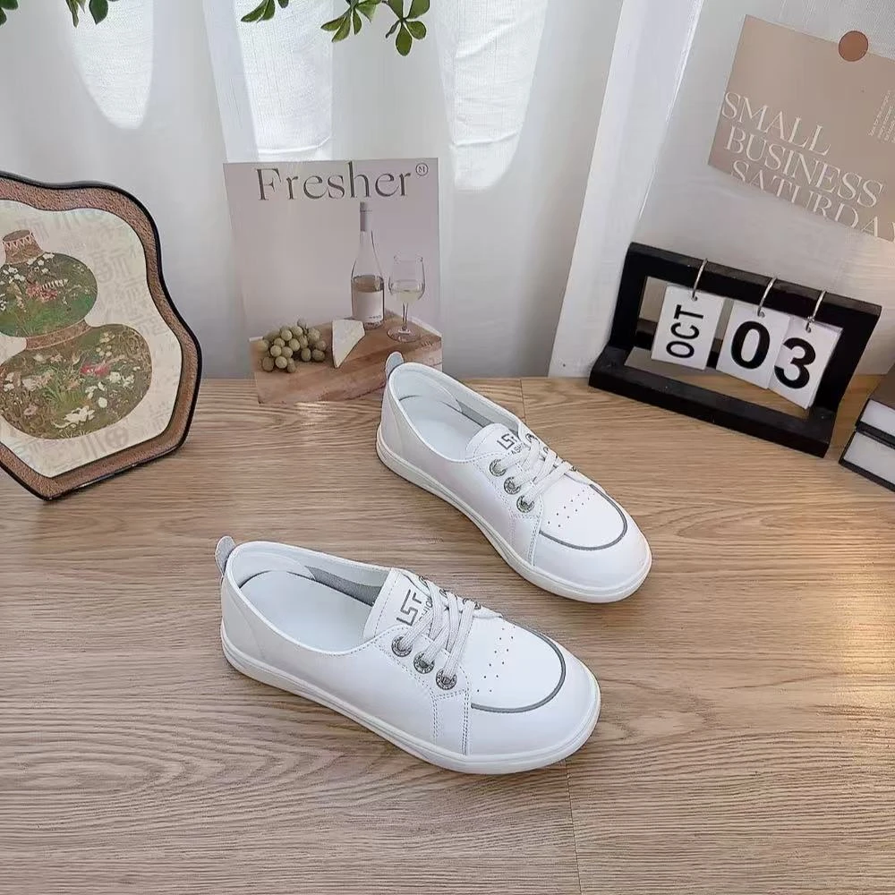 10086韩版简约百搭时尚休闲白鞋