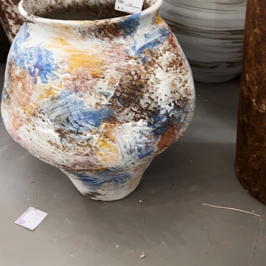 瓶8080高33口16陶瓷花瓶无孔