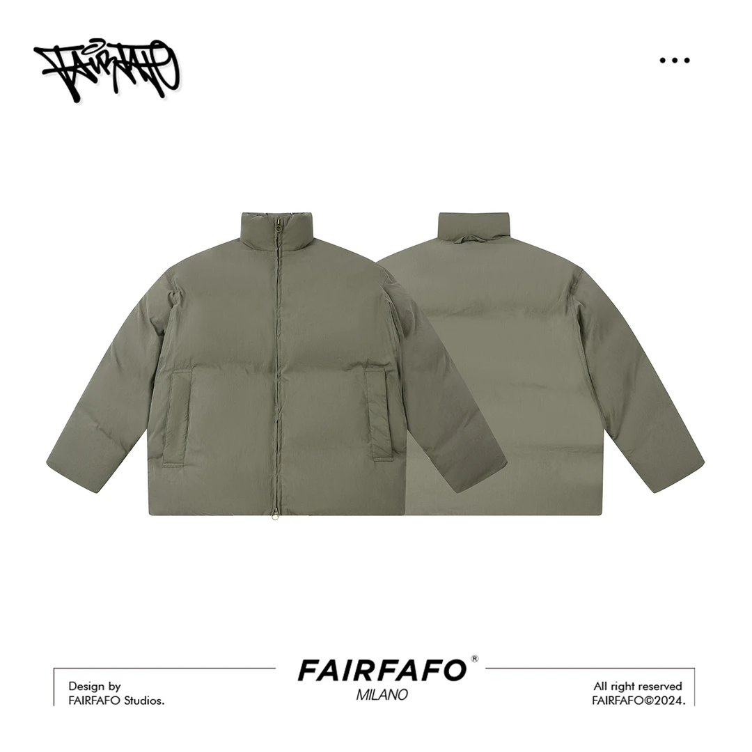 FAIRFAFO林肉肉【绿墩墩面包服】短款休闲保暖绿墩墩面包服YR4C065