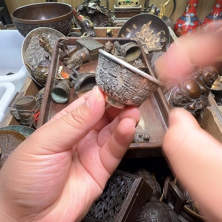 铜器办公室茶室摆件