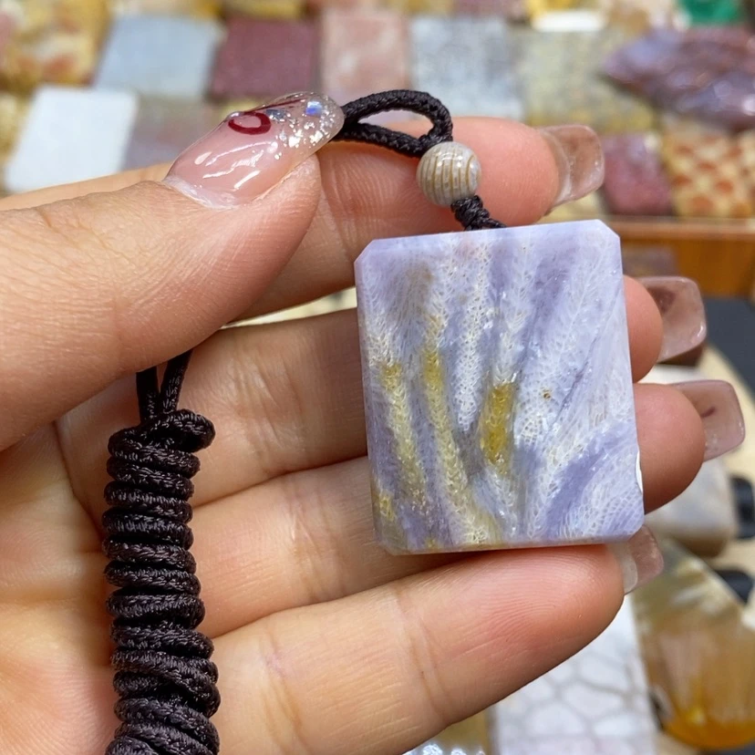 【闪购商品】硅化珊瑚（珊瑚玉）颈饰未镶嵌k 8