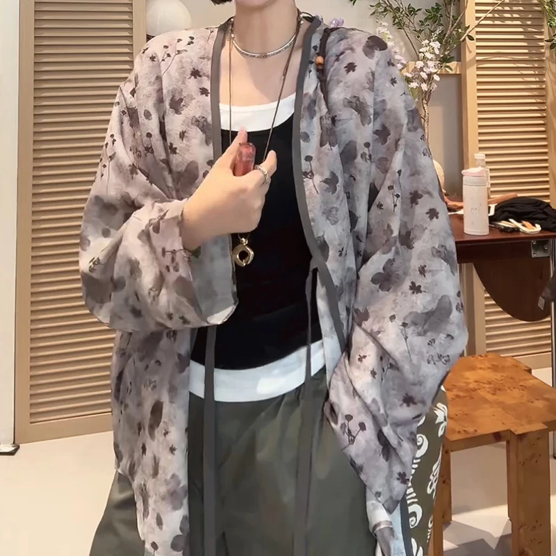 时髦系带百搭衬衫大码短袖女夏胖mm洋气遮肉衬衣显瘦减龄法式上衣