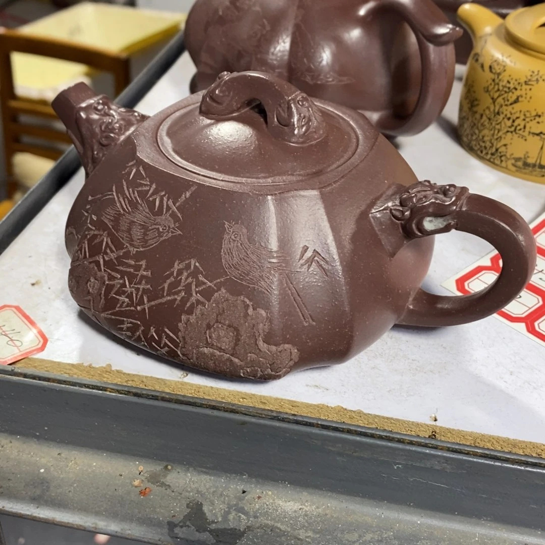 紫砂茶壶原矿手工283