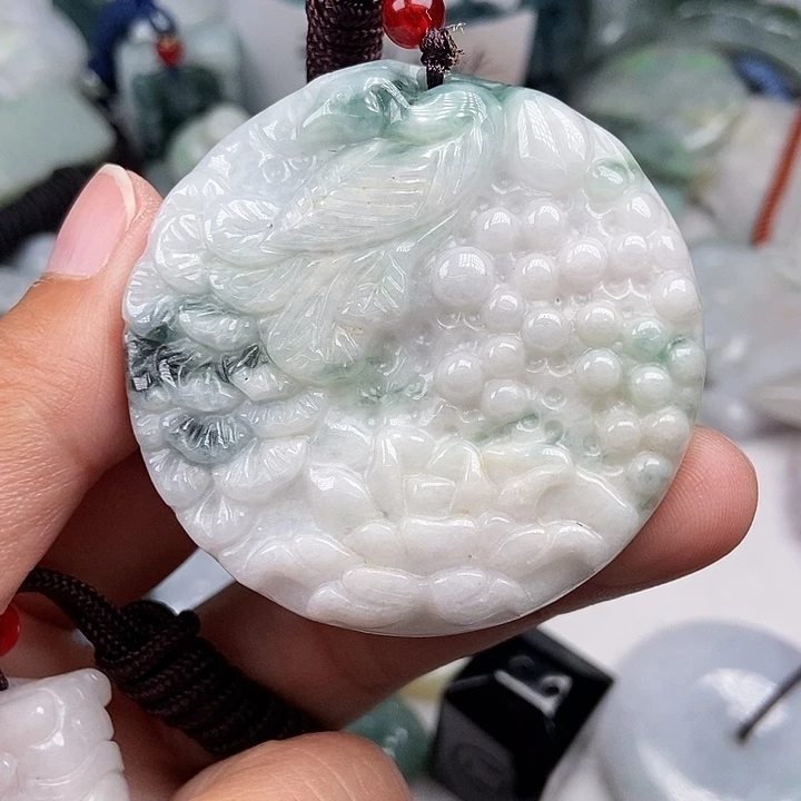 未镶嵌挂件翡翠翡翠
