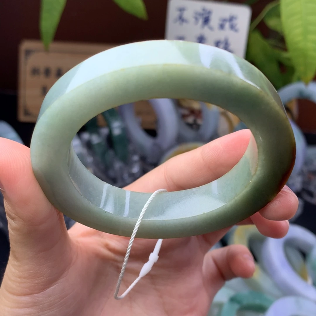 定制翡翠手镯未镶嵌定制不退不换贵妃51-56