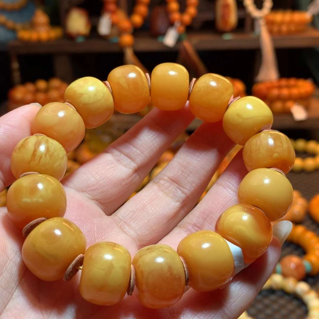 【闪购商品】手串蜜蜡未镶嵌蜜蜡手串