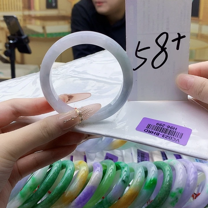 翡翠未镶嵌手镯mm