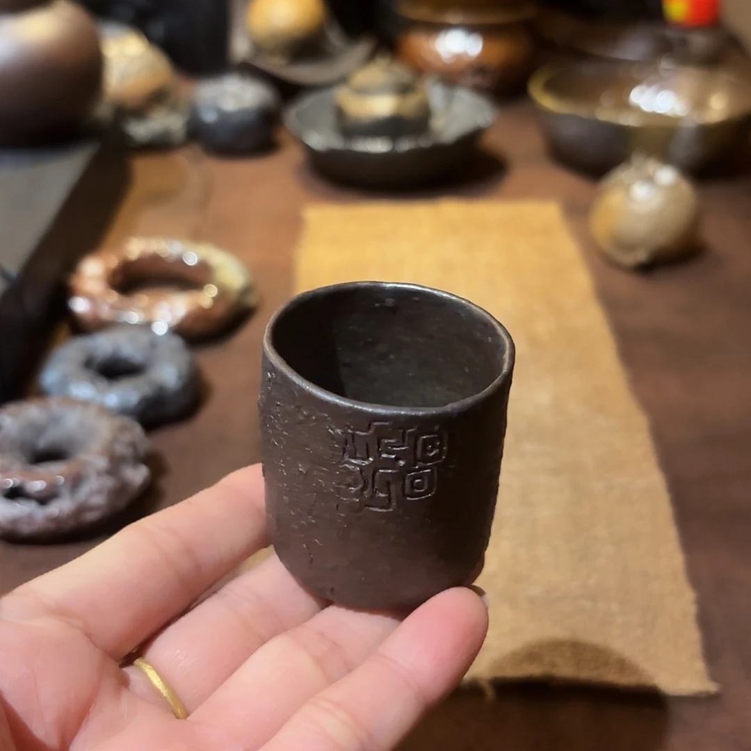 淘泥柴烧开播福利主人杯容量50 左右