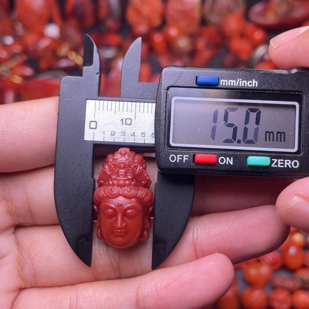 南红玛瑙未镶嵌配饰