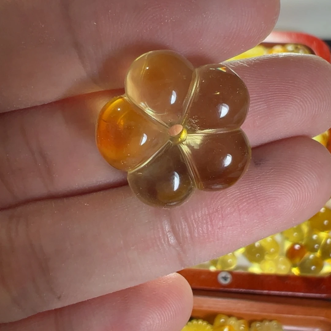 未镶嵌吊坠(不含链)琥珀