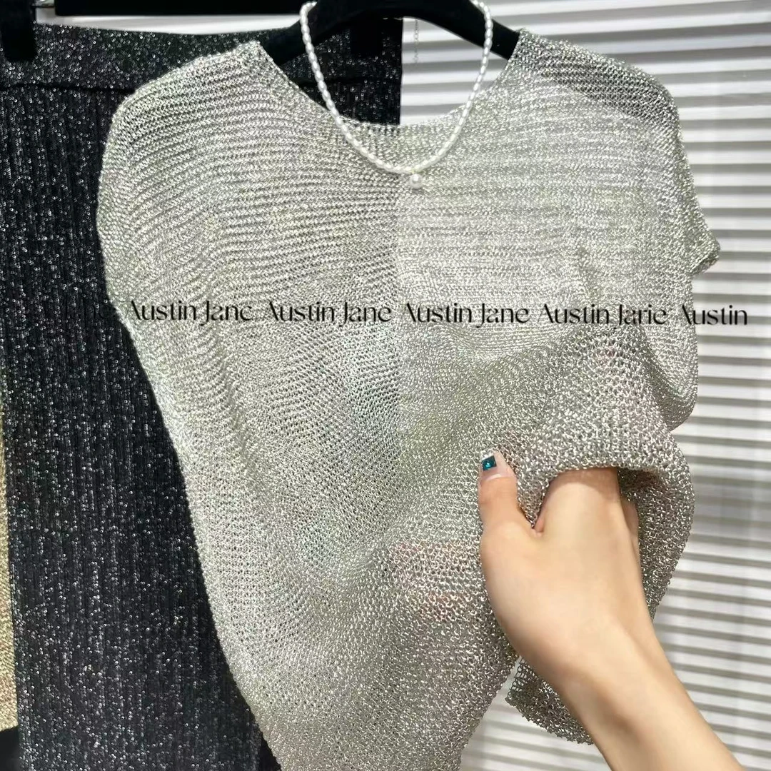 媚》Jane Austin •（慵懒时光-全四色）2025新款和纸纱飞飞袖上衣