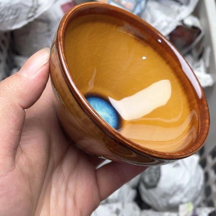 茶盏建窑建盏主人杯