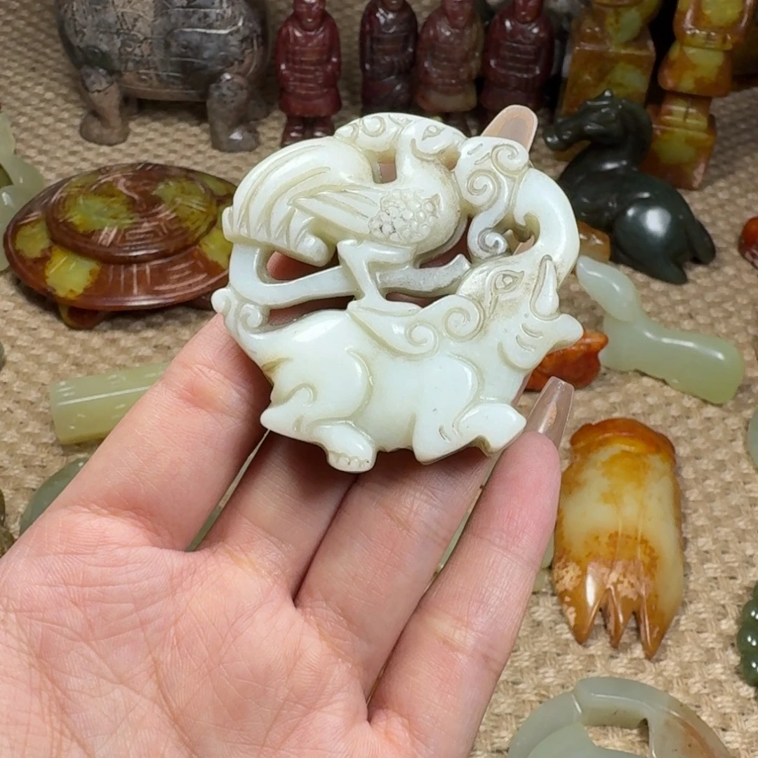 吊坠白玉菩提挂件