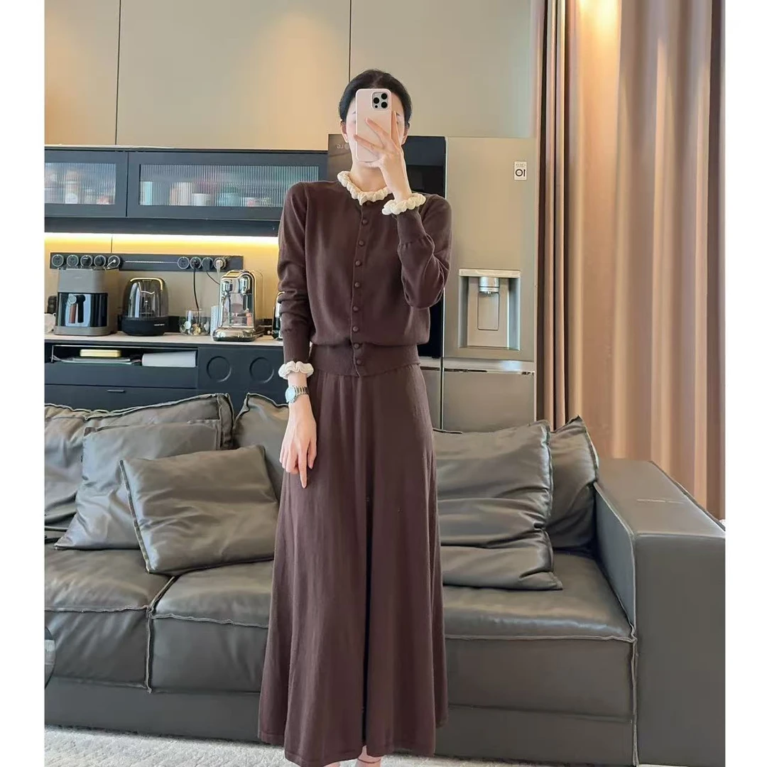 Zwinnie/詹维尼【巧克力针织套装】 GZY202515