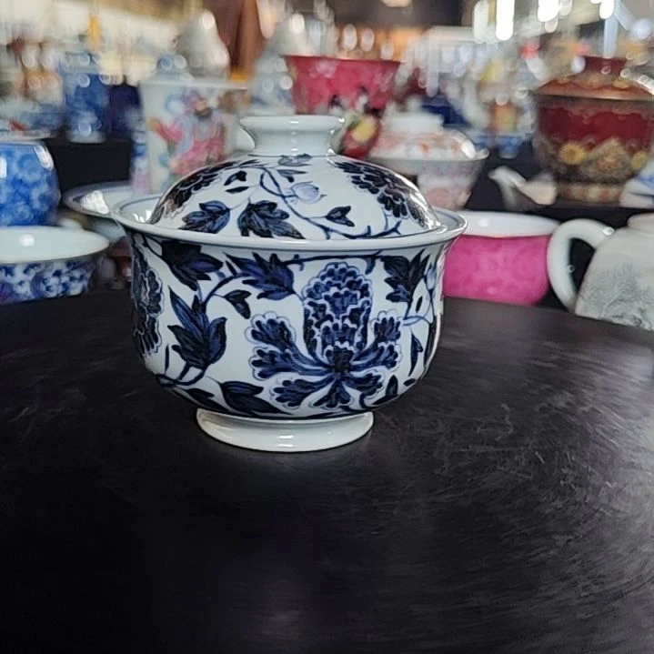 L***y景德镇陶瓷茶具套装摆件