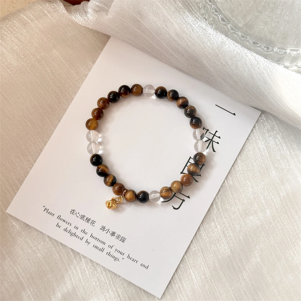 手链 【林雾湿鹿铃】一味良方原创小众情侣手链时尚男女生手串饰品