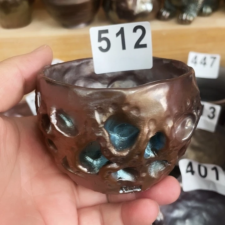 茶杯紫泥柴烧纯手工512