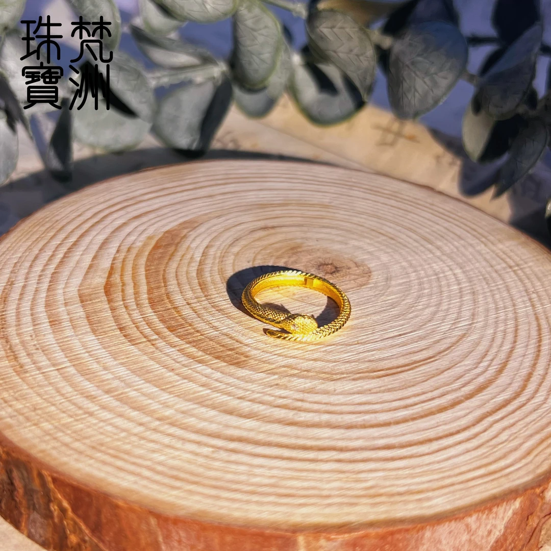 925银戒指 【梵洲】手工定制  灵蛇戒指 FZD3493