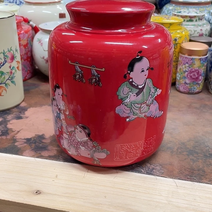 陶瓷罐茶叶罐密封罐储物罐