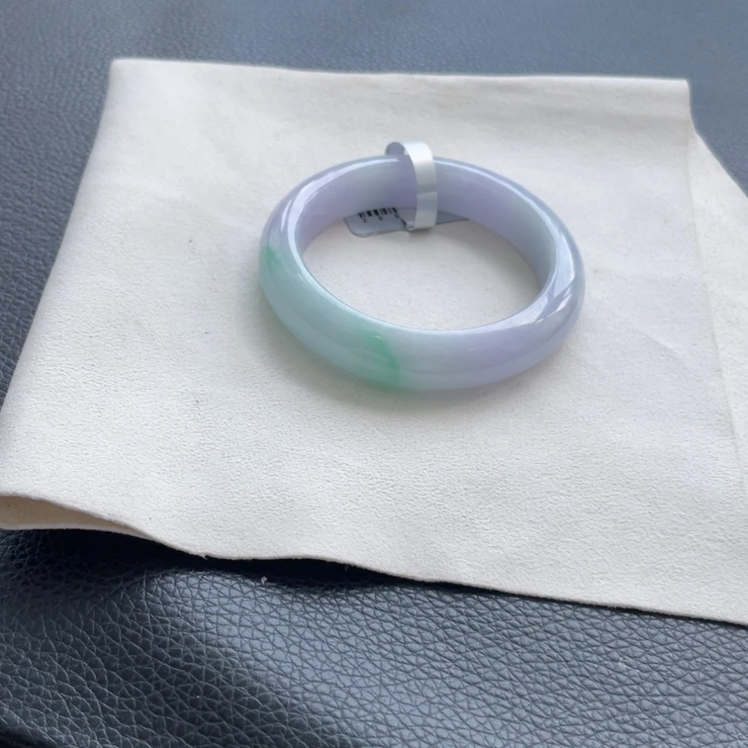 翡翠未镶嵌手镯纹51.8