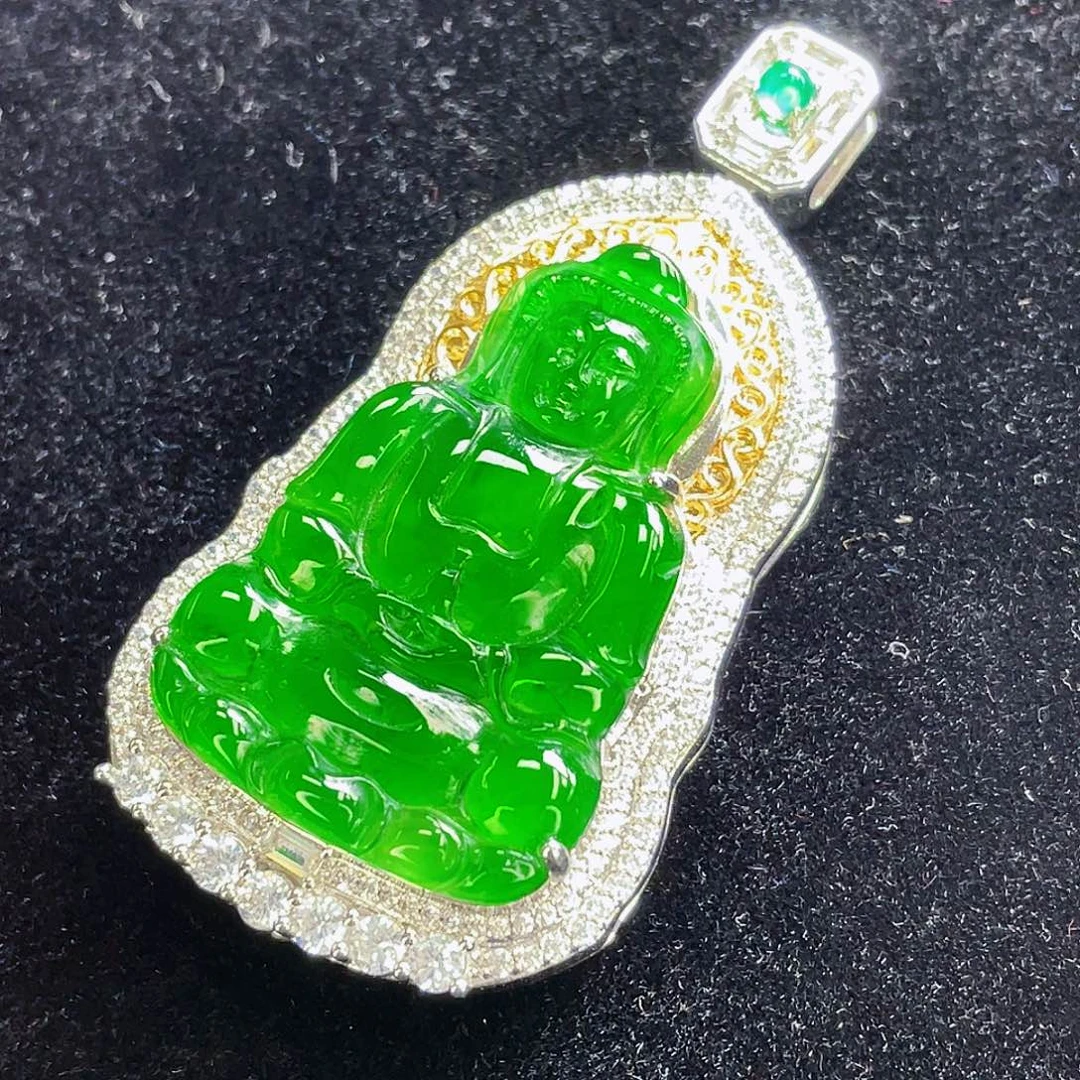 翡翠吊坠(不含链)未镶嵌