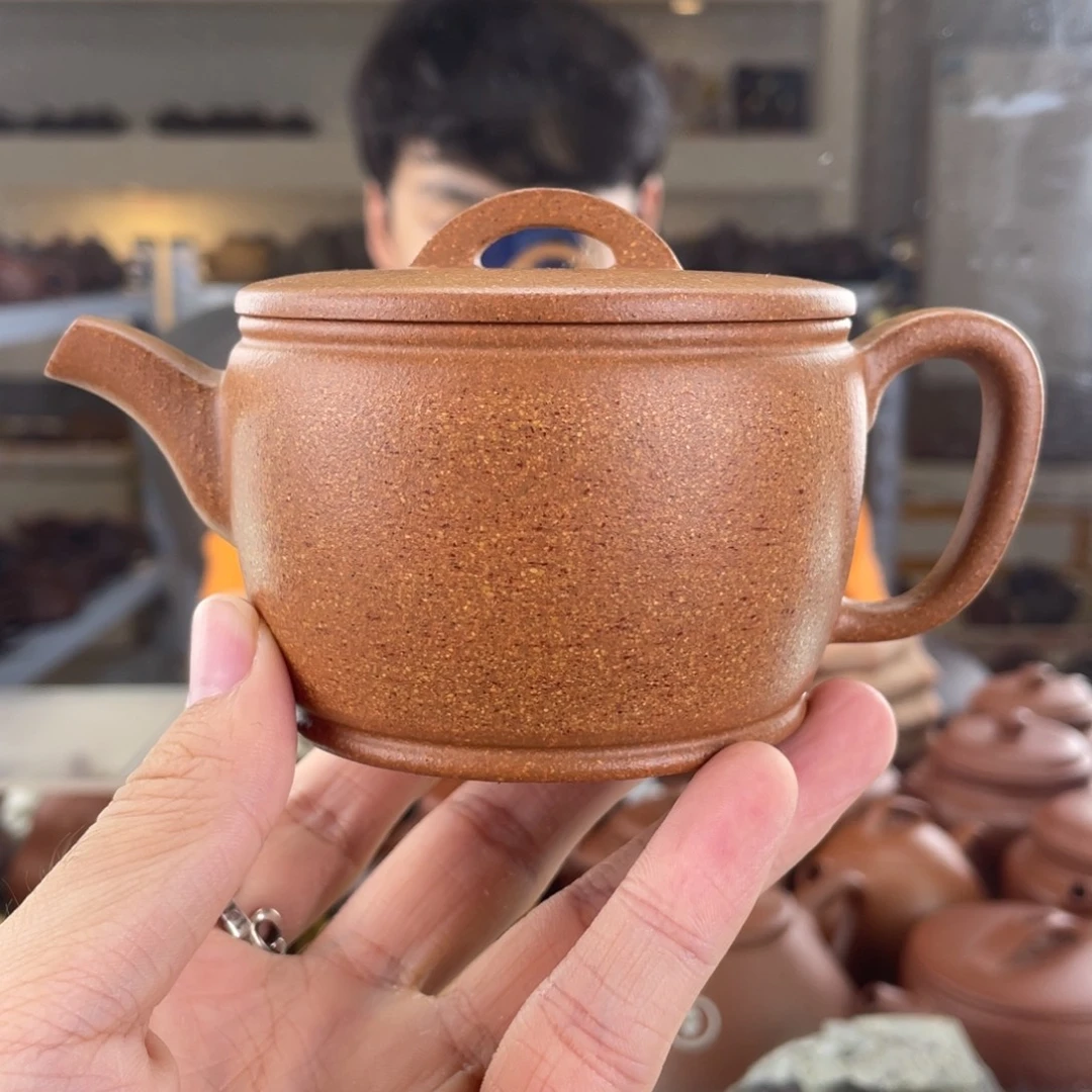 紫砂茶壶180cc黄降坡茶壶