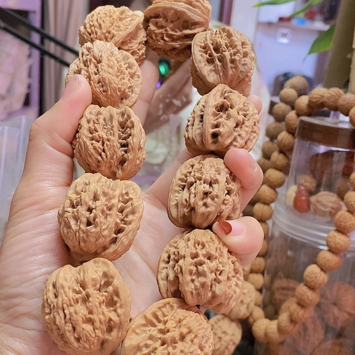 【闪购商品】文玩核桃把件36霞云岭手持