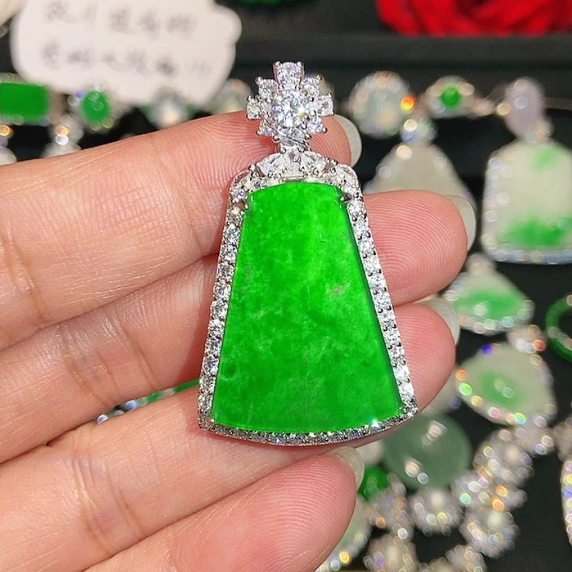 【闪购商品】颈饰未镶嵌翡翠天然翡翠