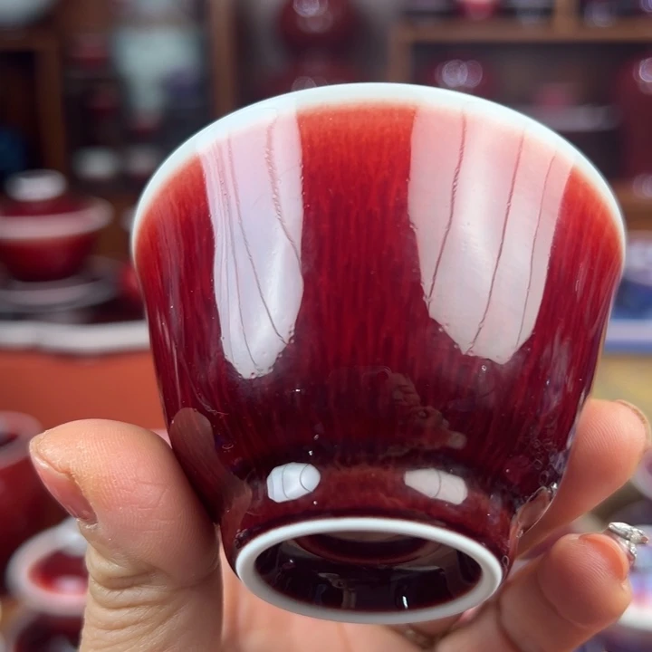 瓷片景德镇品艺轩郎红