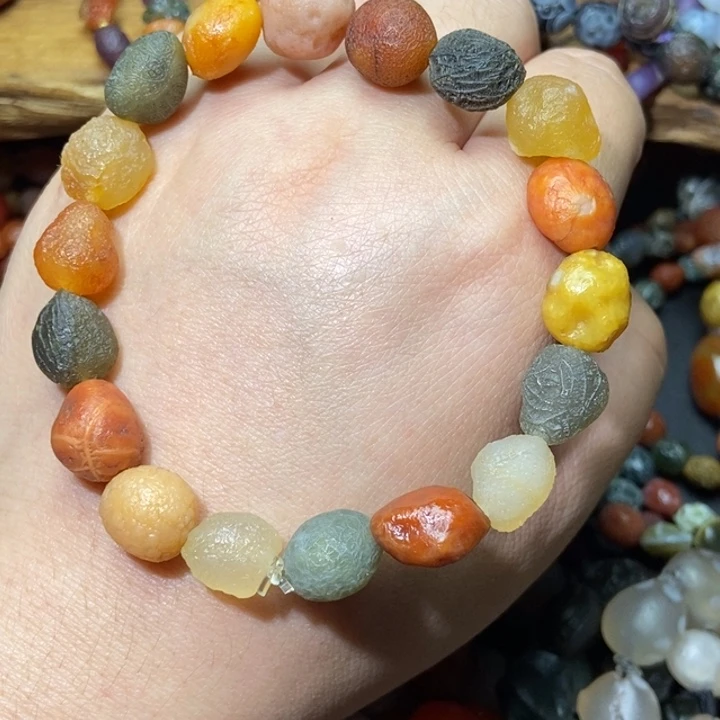 玛瑙/玉髓合金手链