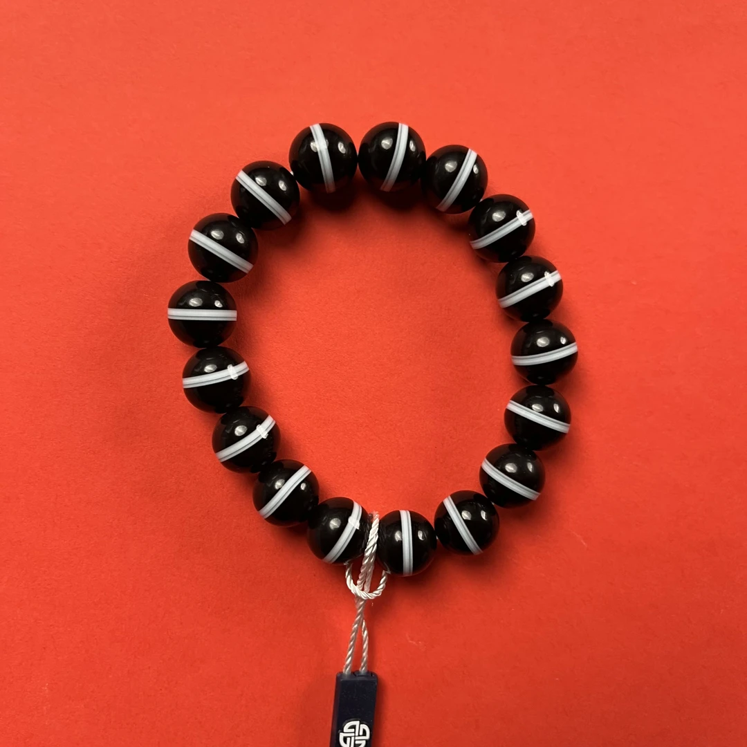 笔直粗一线药师玛瑙手串（卡12） 9997