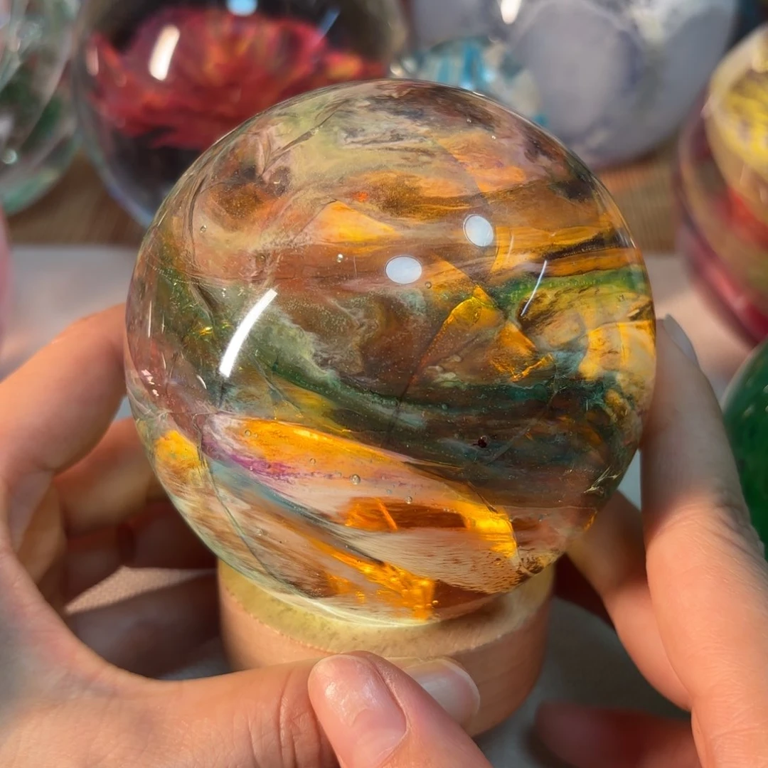 琉璃手工艺品炸了