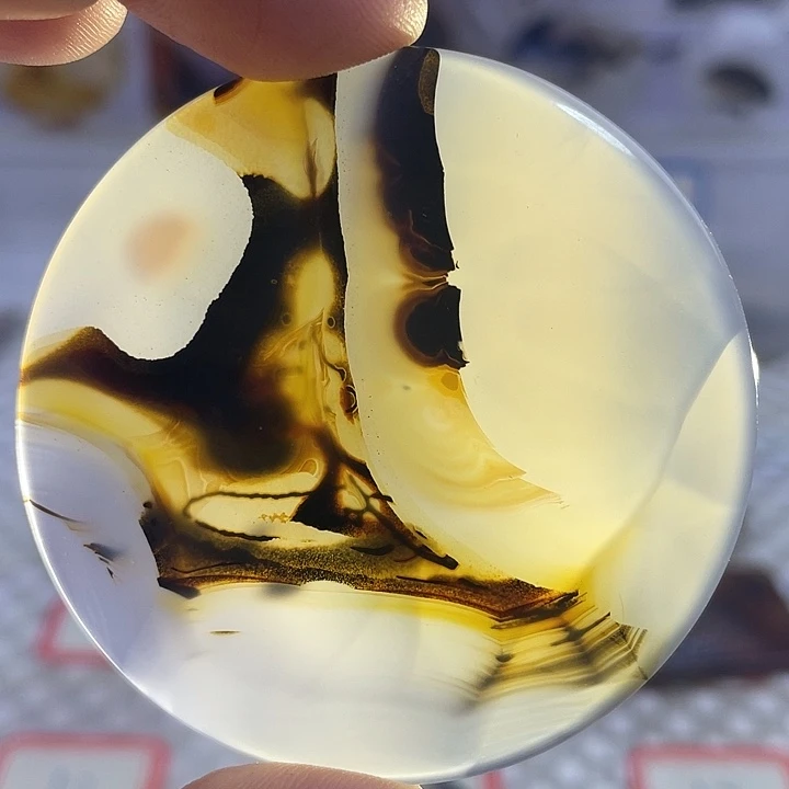 玛瑙/玉髓合金颈饰