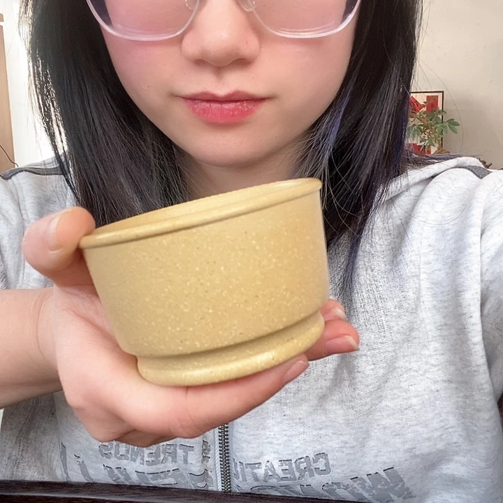 紫砂茶宠本绿马蹄杯