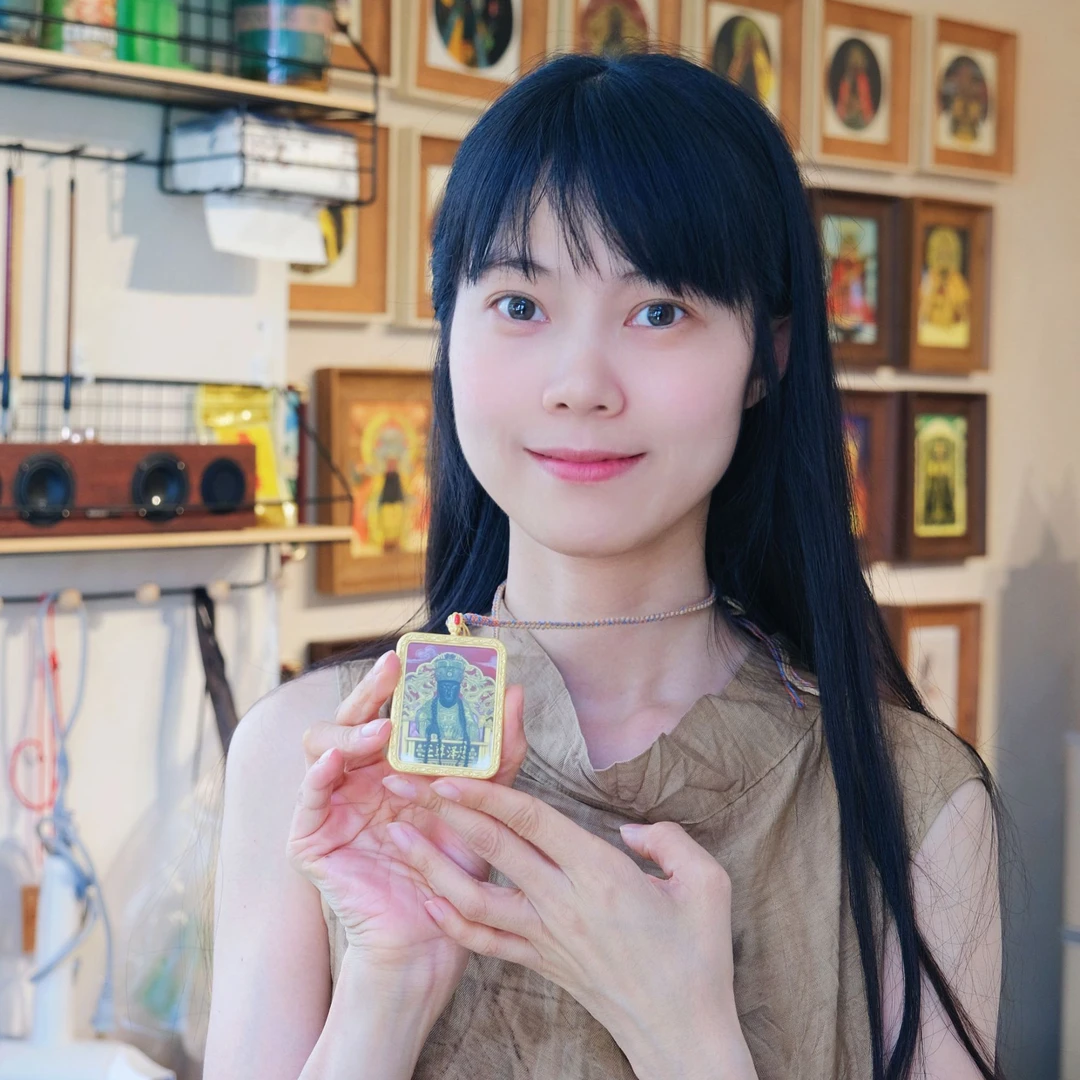 林燕丽绘画惠泽尊王 限量版唐卡（保色不褪色）整套收藏级艺术微喷