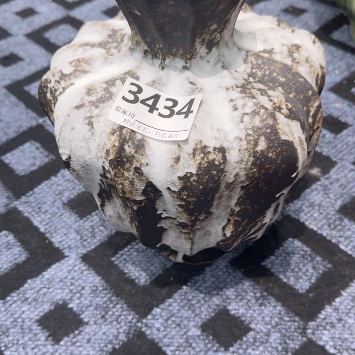 晚***瓷片景德镇高温花器编码3434高31口6默认无孔