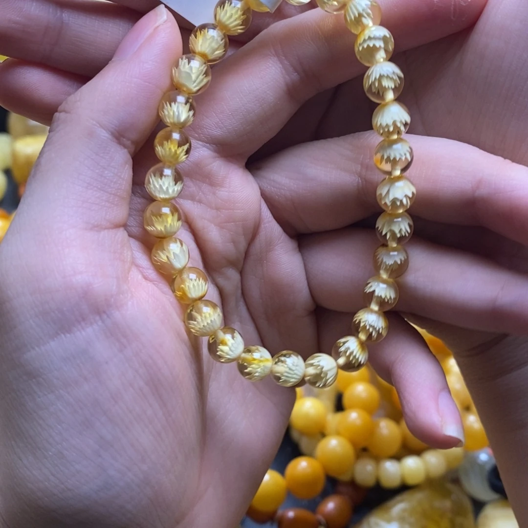 琥珀未镶嵌珠宝奇石