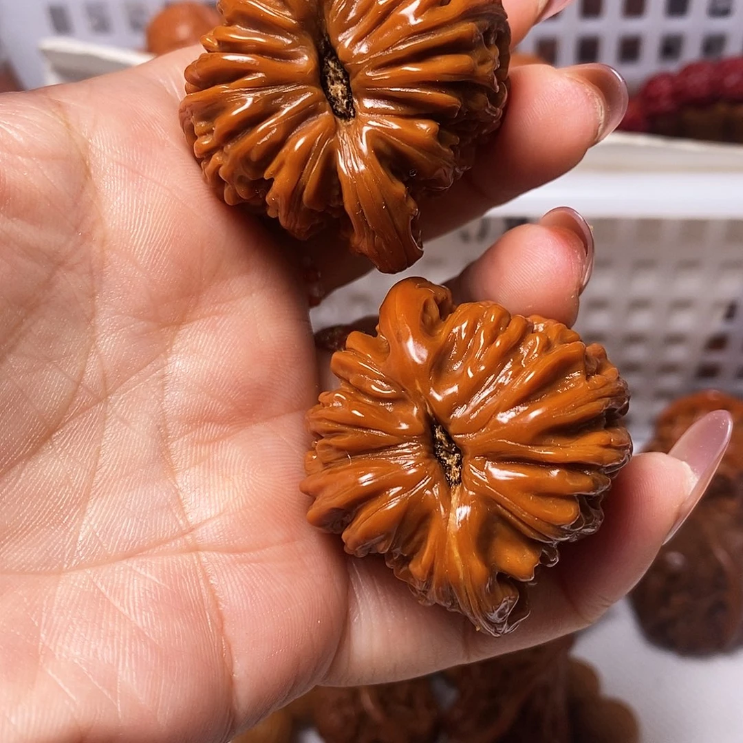 吊坠文玩核桃四座楼44