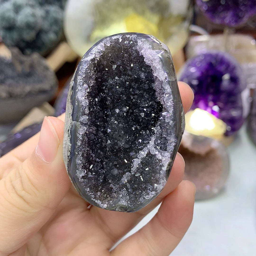 未镶嵌紫晶大型摆件（非配饰）