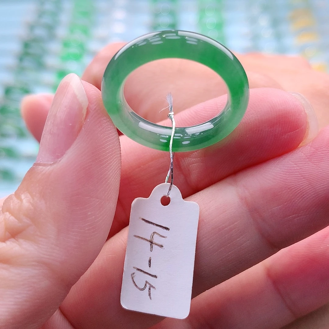 未镶嵌戒指翡翠A货缅甸翡翠