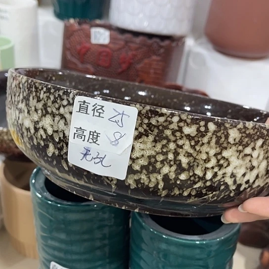 多肉绿植陶瓷花盆9:9包邮，