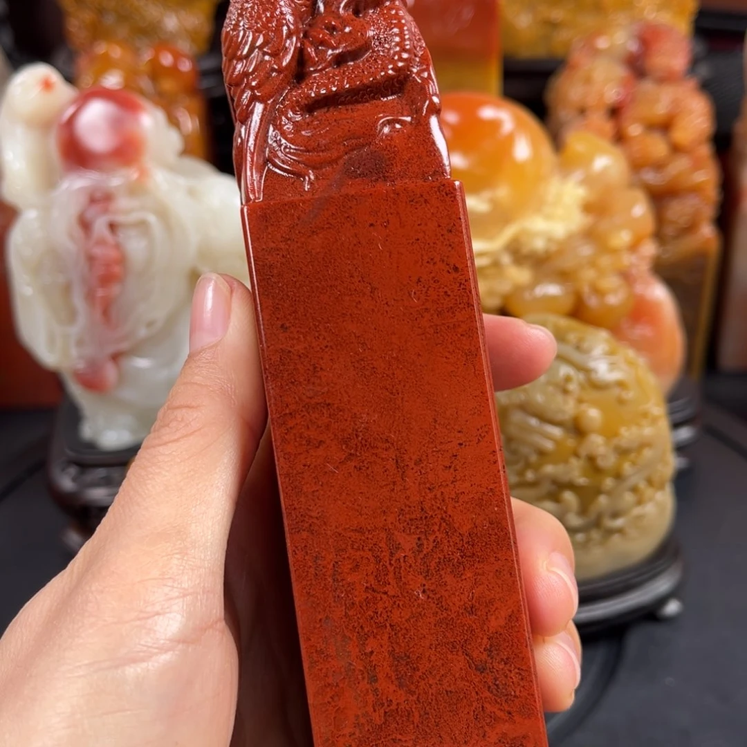 寿山石用****5寿山石印章