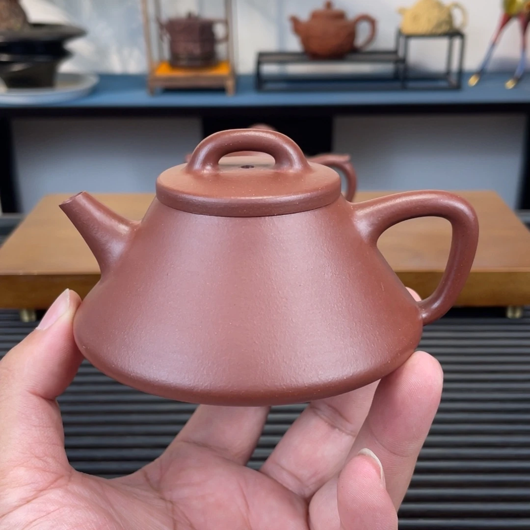紫砂茶壶中槽青纳瓢180cc