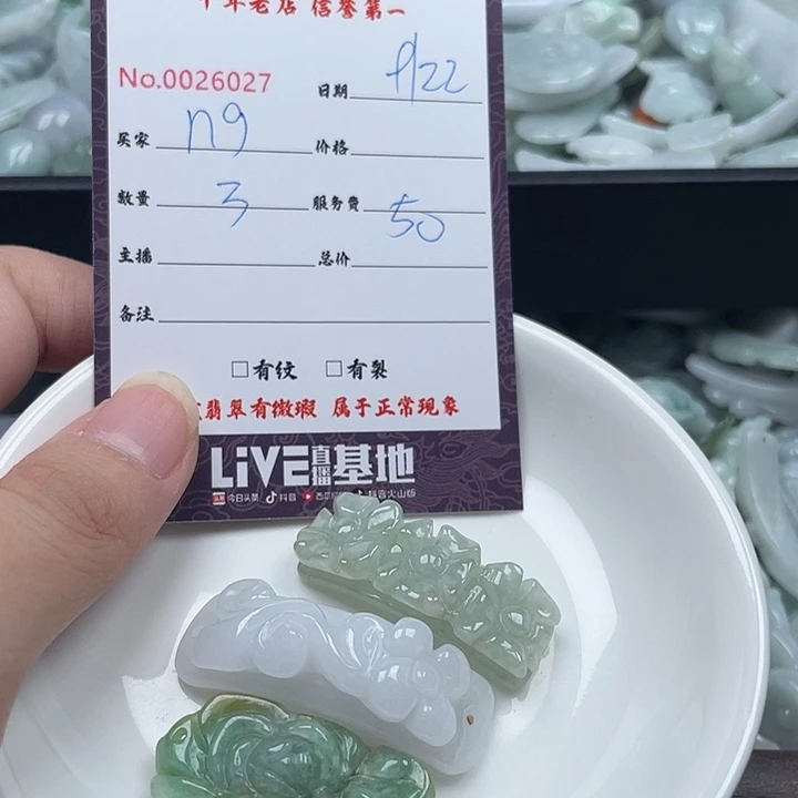 n***y颈饰未镶嵌翡翠翡翠