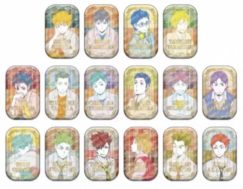 排球少年 烫金方1弹 平拆/转盘