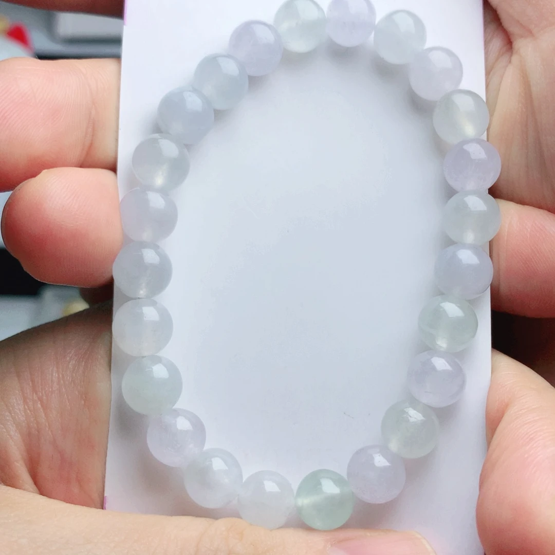 翡翠未镶嵌手链珠串