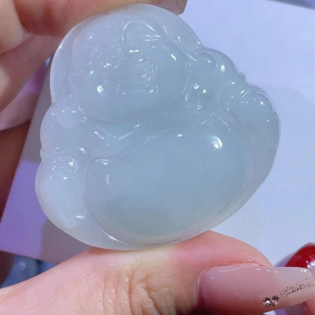 翡翠颈饰未镶嵌佛公